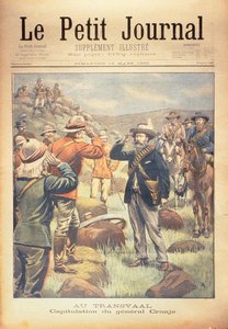 W Transwalu: kapitulacja generała Cronje, okładka „Le Petit Journal”, 18 marca 1900
